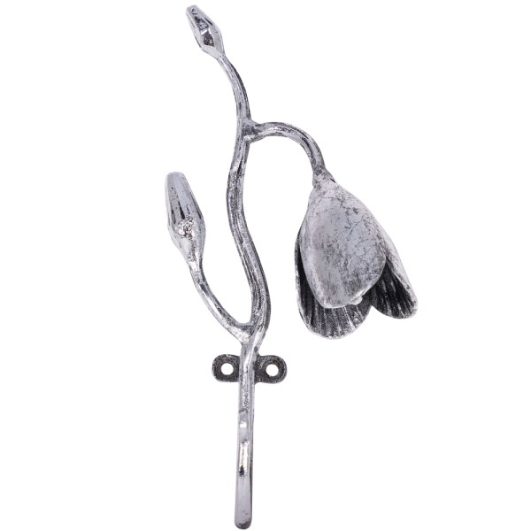 Настенный крючок Ин Блум Античное серебро Настенный крючок Ин Блум Античное серебро