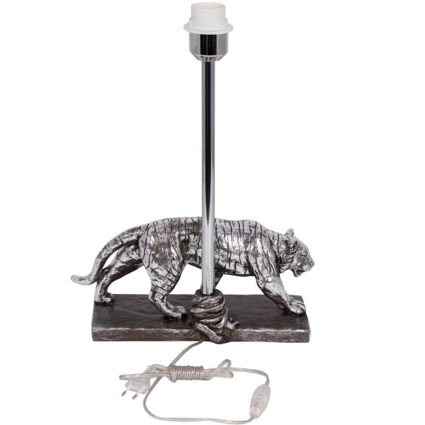 Настольная лампа Тигр Античное Серебро Настольная лампа Тигр Античное Серебро