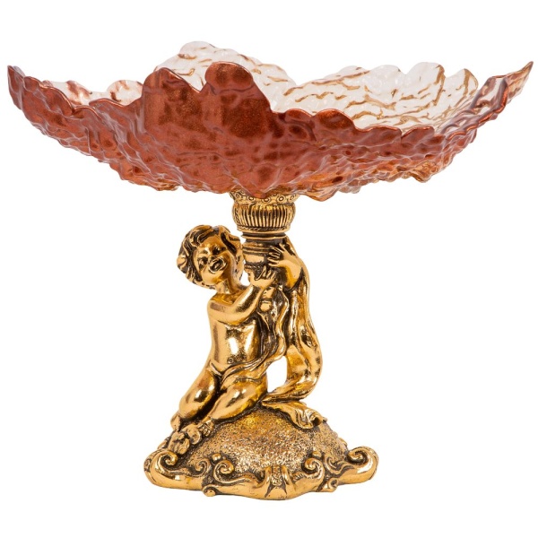 Фруктовница-конфетница Эдем Бронза Фруктовница-конфетница Эдем Бронза