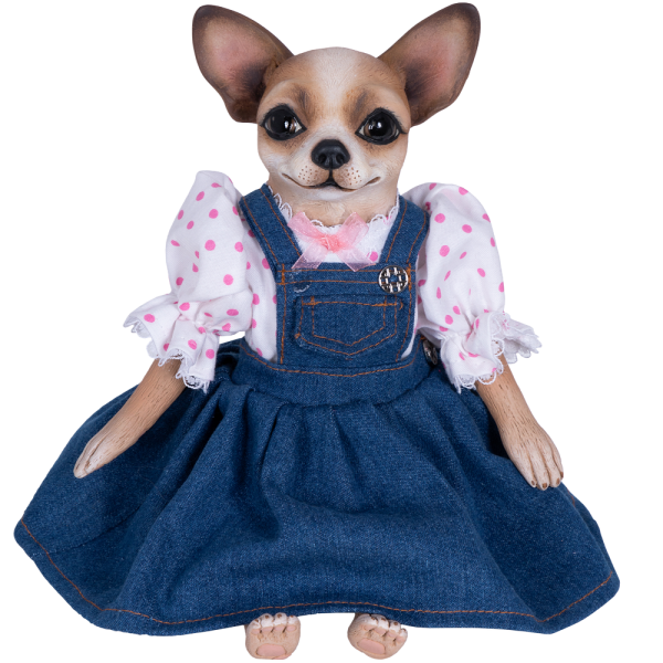 Кукла коллекционная Собака Милли Кукла коллекционная Собака Милли