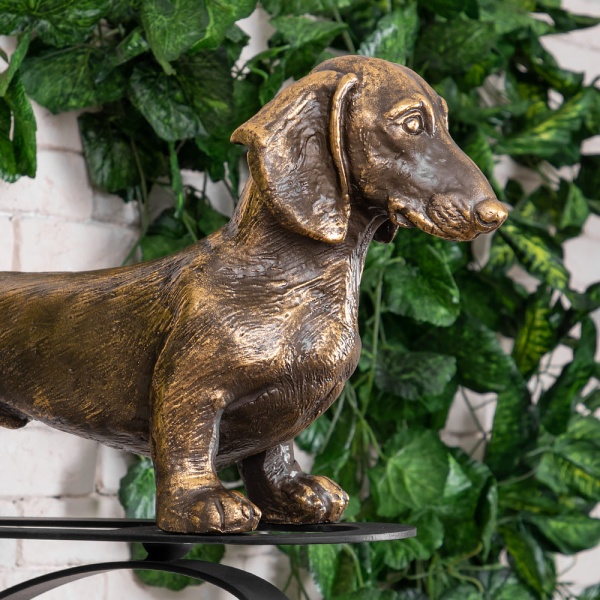 Кронштейн для цветов Такса Гучи (с ковкой) Кронштейн для цветов Такса Гучи (с ковкой)