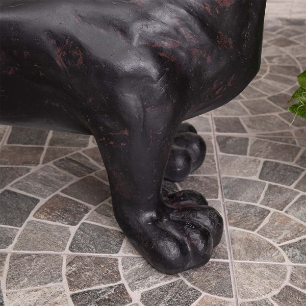 Садовая скамейка Такса Клякса средняя правосторонняя