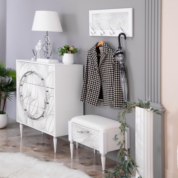 Вешалка настенная Арт mini Айс Сильвер Вешалка настенная Арт mini Айс Сильвер