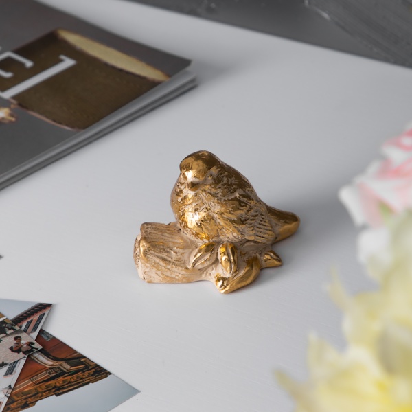 Статуэтка Птичка Зарничка Айвори Статуэтка Птичка Зарничка Айвори