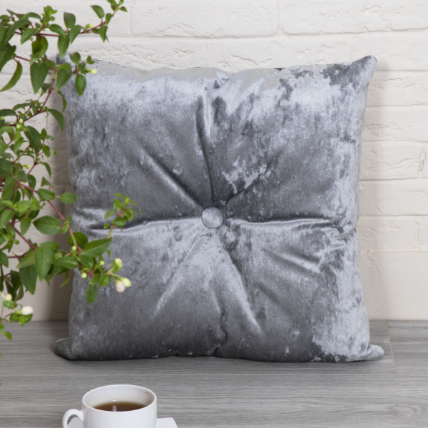 Подушка декоративная Мадейра Серебро Подушка декоративная Мадейра Серебро
