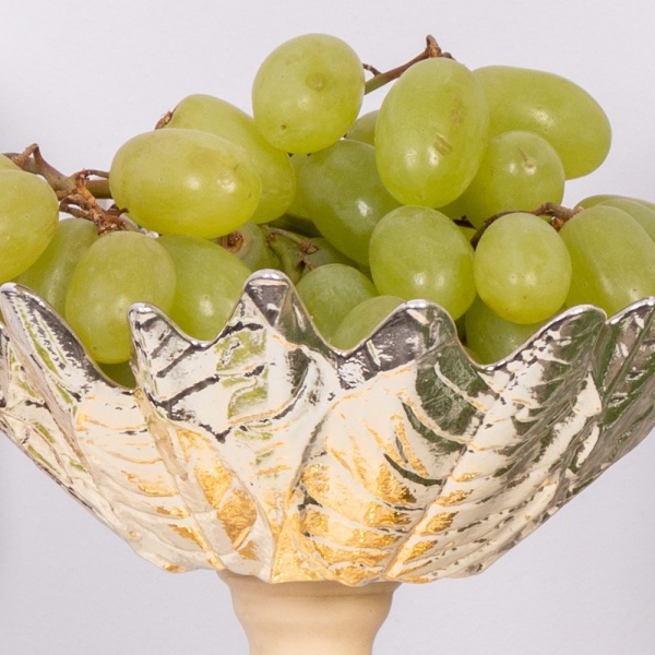 Фруктовница-конфетница Мерси Айвори Фруктовница-конфетница Мерси Айвори