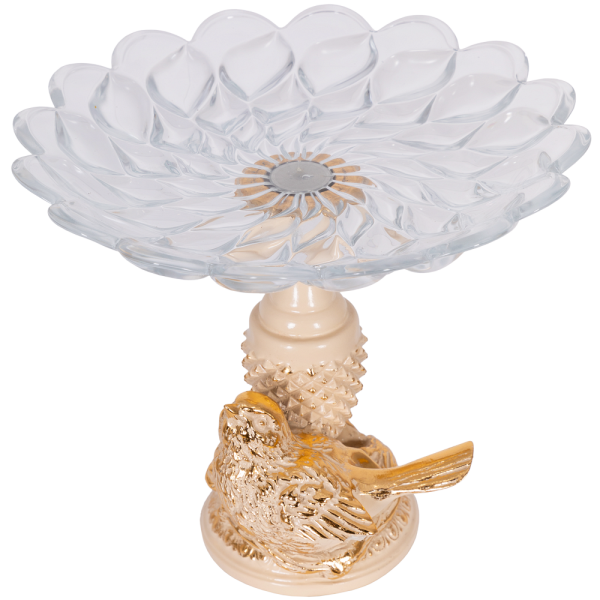 Фруктовница-конфетница Птичка Терра сонг Айвори Фруктовница-конфетница Птичка Терра сонг Айвори