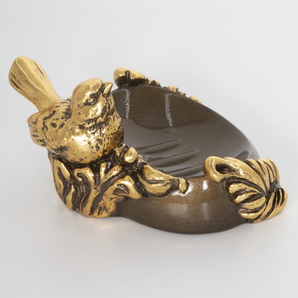 Мыльница Птичка Терра Бронза Мыльница Птичка Терра Бронза