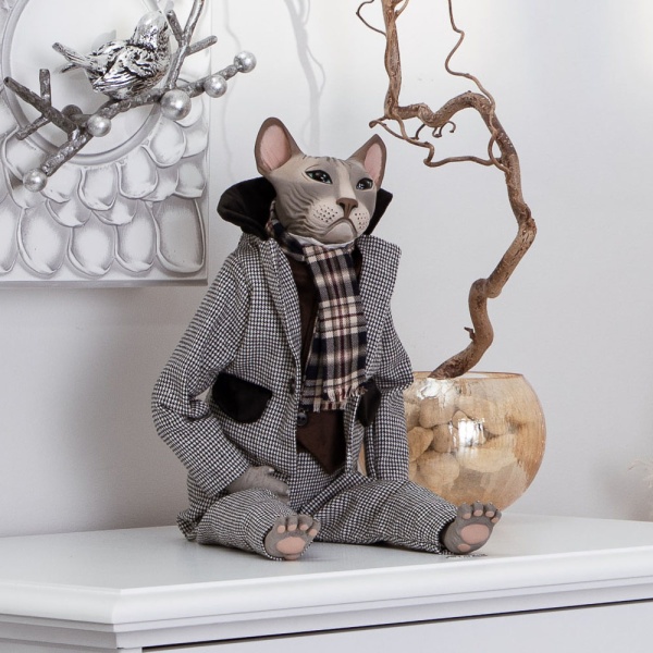 Кукла коллекционная Кот Пьер Кукла коллекционная Кот Пьер