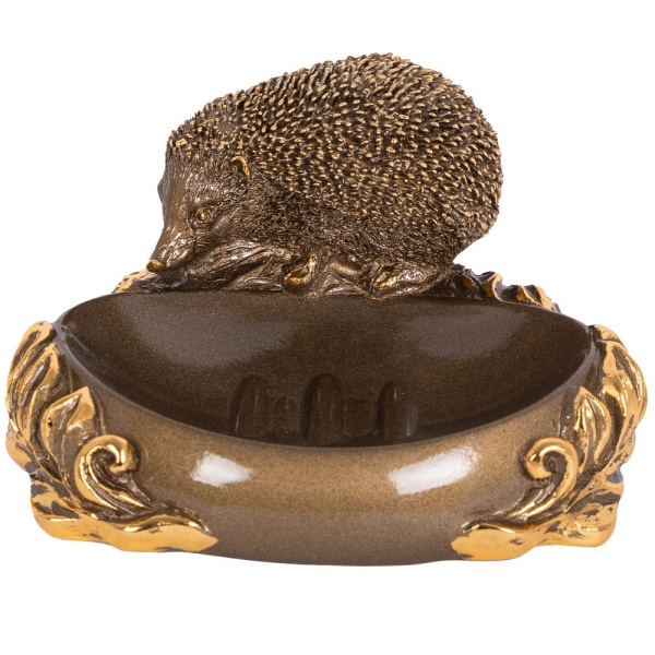 Мыльница Ежик Барб Бронза Мыльница Ежик Барб Бронза