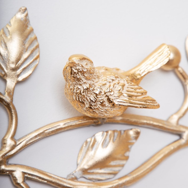 Настенный крючок Птичка Терра Гаэта Айвори Настенный крючок Птичка Терра Гаэта Айвори