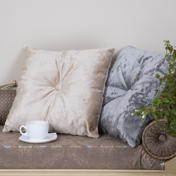 Подушка декоративная Мадейра Серебро Подушка декоративная Мадейра Серебро