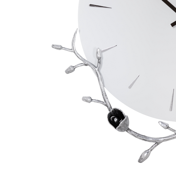 Часы настенные Орхидея Виви Айс Античное серебро Часы настенные Орхидея Виви Айс Античное серебро