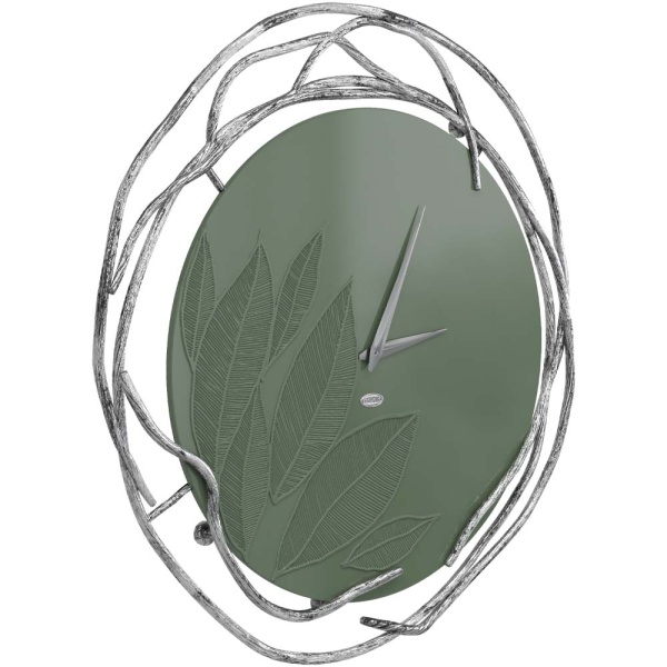 Часы настенные Арт Колор Зеленый нефрит Сильвер Часы настенные Арт Колор Зеленый нефрит Сильвер