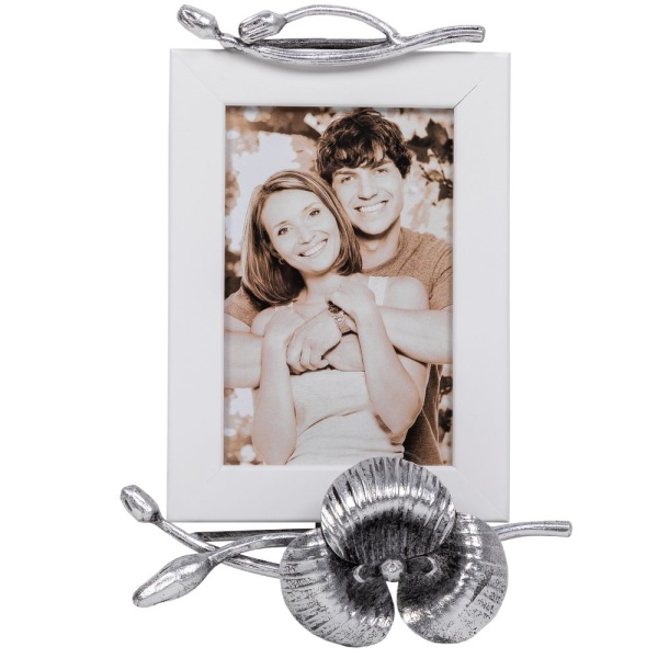 Фоторамка Орхидея Античное серебро Фоторамка Орхидея Античное серебро