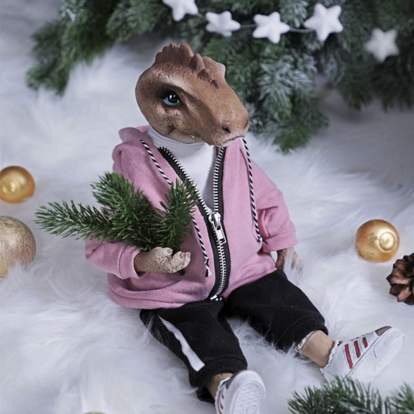 Кукла коллекционная Дракон Пинки Кукла коллекционная Дракон Пинки