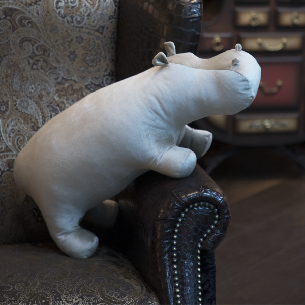 Подушка декоративная Бегемот По Бежевый Подушка декоративная Бегемот По Бежевый