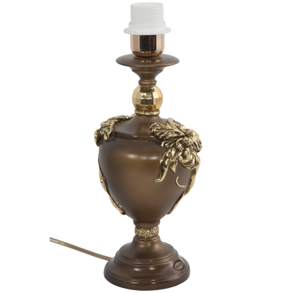 Настольная лампа Флер де Лис Бронза Тюссо Амарант Настольная лампа Флер де Лис Бронза Тюссо Амарант