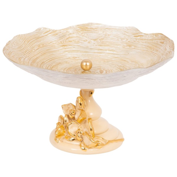 Фруктовница-конфетница Орхидея Лелия Айвори Фруктовница-конфетница Орхидея Лелия Айвори