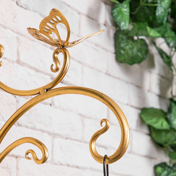 Кронштейн для цветов Бабочка Эир Амбер