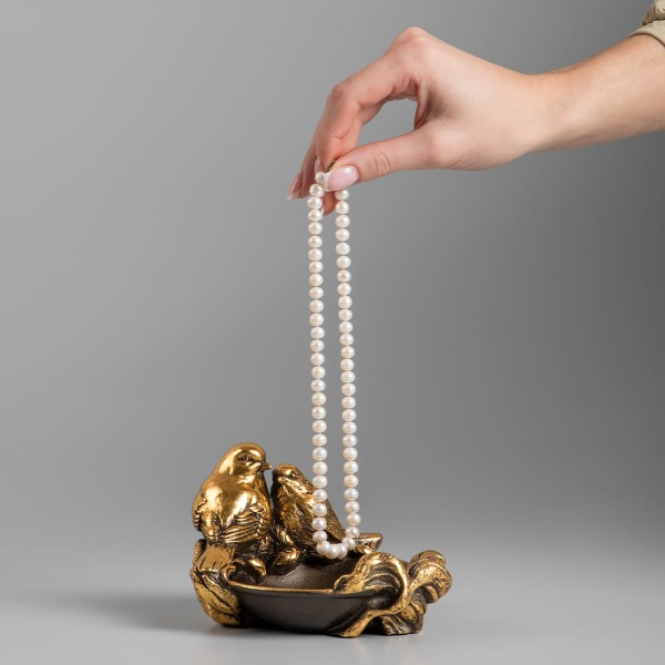 Подставка для украшений Птички Бронза Подставка для украшений Птички Бронза