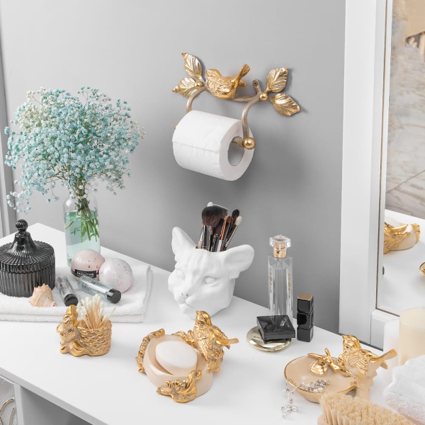 Мыльница Птичка Терра Айвори Мыльница Птичка Терра Айвори