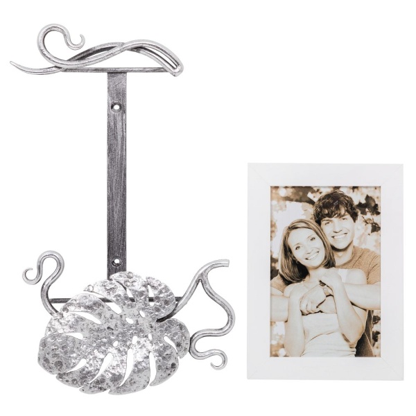 Фоторамка Monstera Deliciosa (Монстера) Айс Античное серебро Фоторамка Monstera Deliciosa (Монстера) Айс Античное серебро