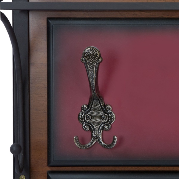 Вешалка настенная Пандора 2 Орех Mix Вешалка настенная Пандора 2 Орех Mix