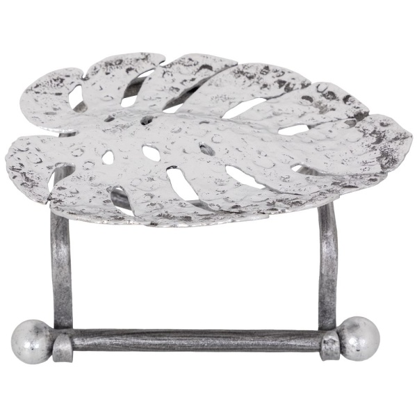 Держатель для туалетной бумаги Monstera Deliciosa (Монстера) Античное серебро Держатель для туалетной бумаги Monstera Deliciosa (Монстера) Античное серебро