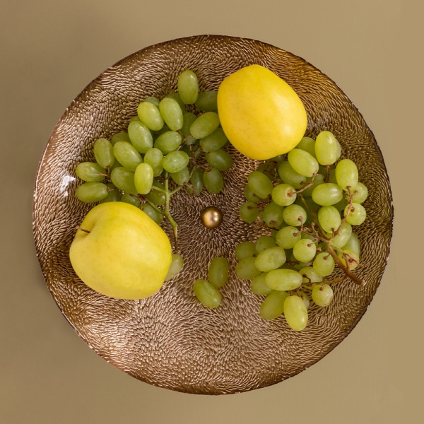 Фруктовница-конфетница Эдем Бронза Фруктовница-конфетница Эдем Бронза