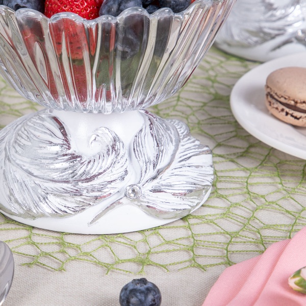 Фруктовница-конфетница Боа Сильвер Фруктовница-конфетница Боа Сильвер