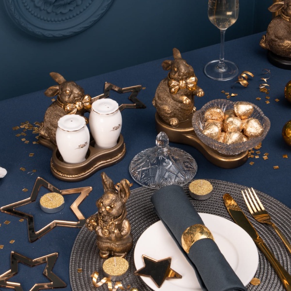 Статуэтка Кролик Рич Бронза