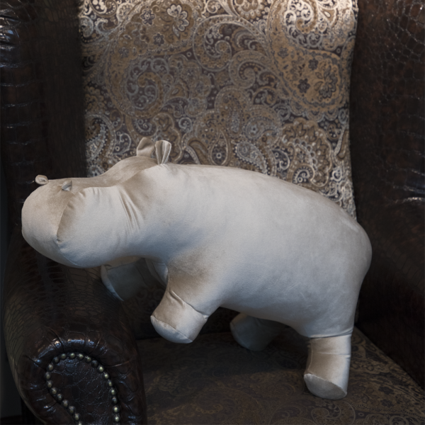 Подушка декоративная Бегемот По Бежевый Подушка декоративная Бегемот По Бежевый