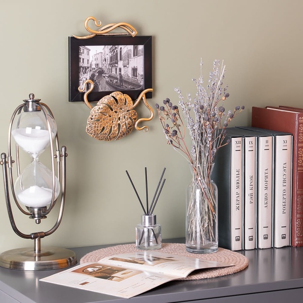 Фоторамка Monstera Deliciosa (Монстера) Амбер горизонтальная Фоторамка Monstera Deliciosa (Монстера) Амбер горизонтальная