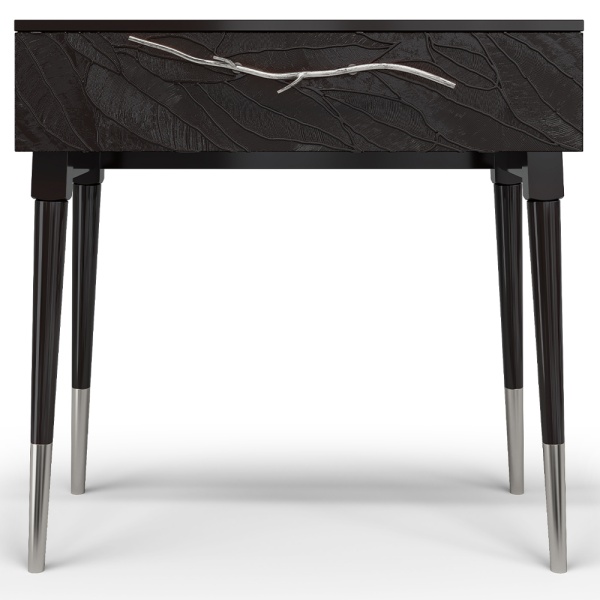 Консоль Арт Колор leaves Стайл Сильвер Терпкий коричневый