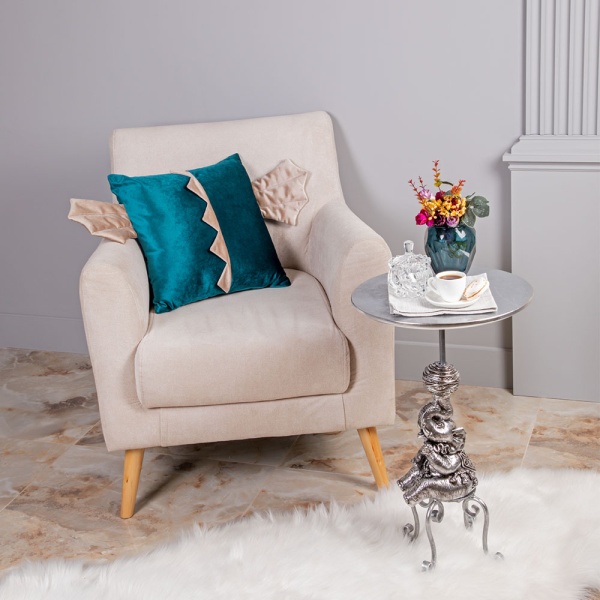 Подушка декоративная Дракон Стар Зеленая Подушка декоративная Дракон Стар Зеленая