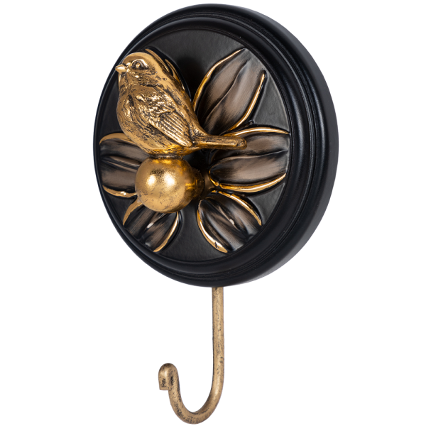 Настенный крючок Птичка Зарничка Дримс Каштан Настенный крючок Птичка Зарничка Дримс Каштан