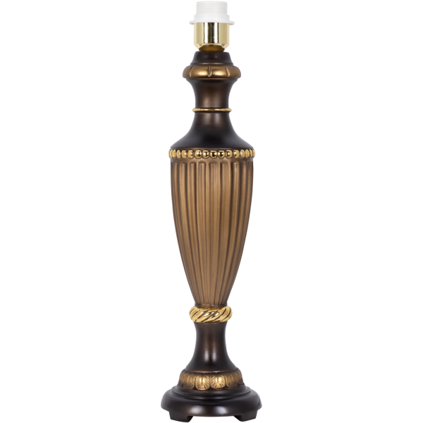 Настольная лампа Ваза Ребристая Бронза Классика Капучино Настольная лампа Ваза Ребристая Бронза Классика Капучино