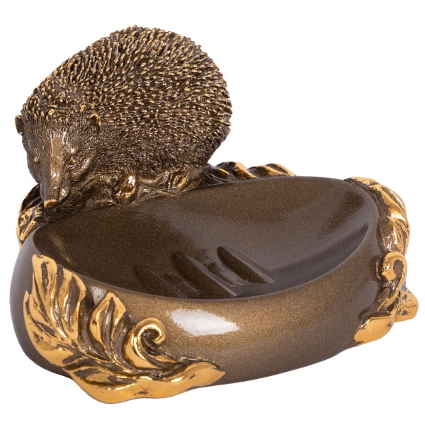 Мыльница Ежик Барб Бронза Мыльница Ежик Барб Бронза