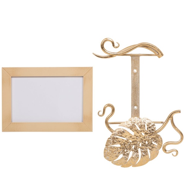 Фоторамка Monstera Deliciosa (Монстера) Айвори горизонтальная Фоторамка Monstera Deliciosa (Монстера) Айвори горизонтальная