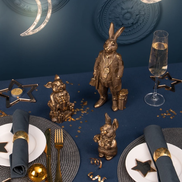 Статуэтка Кролик Рич Бронза