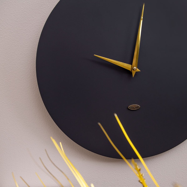 Часы настенные Симпл Серый Голд Часы настенные Симпл Серый Голд