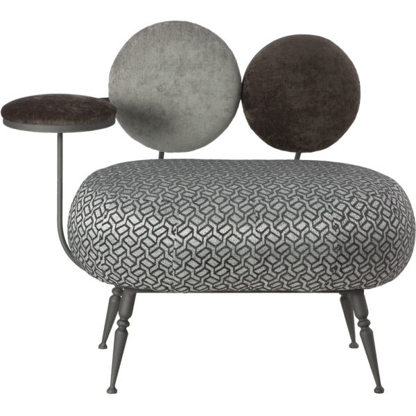 Банкетка Пьяно Люкс грей