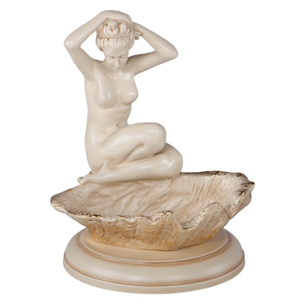 Подставка для украшений Девушка на ракушке Айвори Подставка для украшений Девушка на ракушке Айвори
